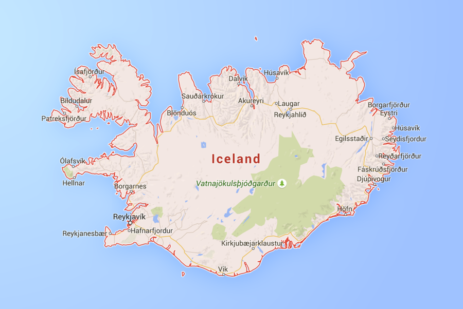 Road Trip Iceland (13 days): planned route + itinerary + map